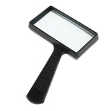 Rectangular Handheld Magnifying Glass (3X Magnification)