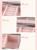 Rectangular Jewelry Packaging Box Organizer Gift