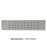 Rectangular Jewelry Wire Drawplate Tungsten Carbide for Jewelry Making Tools