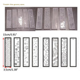 Rectangular Silicone Molds for Epoxy Resin Jewelry DIY Craft