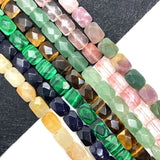 8x11x5mm Agate Beads for DIY Jewelry Making