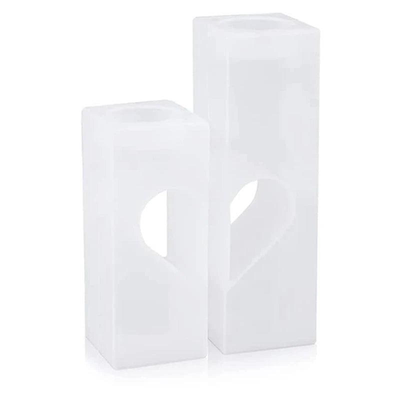 Silicone Mold Cement Candle Holder Container Plaster Candle Cup