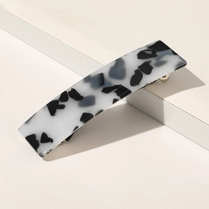 Rectangular Barettes Clip Acetate Sheet Spring Clip Hair Accessories
