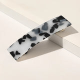 Rectangular Barettes Clip Acetate Sheet Spring Clip Hair Accessories