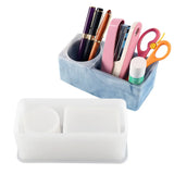 3D Silicone Mold Epoxy Resin Pen Holder Stationery Storage