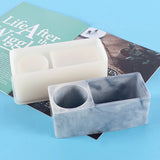 3D Silicone Mold Epoxy Resin Pen Holder Stationery Storage