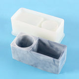 3D Silicone Mold Epoxy Resin Pen Holder Stationery Storage