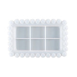 Bead Wave Silicone Mold for Epoxy Resin - Rectangular Tray Mold