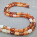 Red Agate Bucket Beads 10*14mm Natural Stone DIY for Bracelet