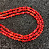 Red Artificial Coral Beads for DIY Jewelry Making