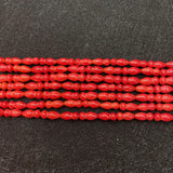 Red Artificial Coral Beads for DIY Jewelry Making