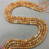 Red Aventurine 6mm Faceted Spacer Cube Beads DIY for Jewelry