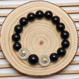 Red Agate Glass Couple Beaded Bracelets Anime Accessories Pendants