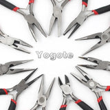 Red Handle Ferronickel Carbon Hardened Steel Head Jewelry Pliers Cutter