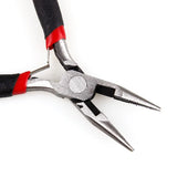 Red Handle Ferronickel Carbon Hardened Steel Head Jewelry Pliers Cutter