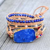 Natural Stone Beads Bracelet Charm Bracelet Independence Jewelry