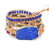 Natural Stone Beads Bracelet Charm Bracelet Independence Jewelry
