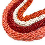 Red Coral Beads Drop-shaped Natural Bulk Jewelry Necklace Bracelet DIY