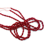 Red Coral Rice Beads 2-8mm Natural Bulk Jewelry Necklace Bracelet DIY 15 Inches