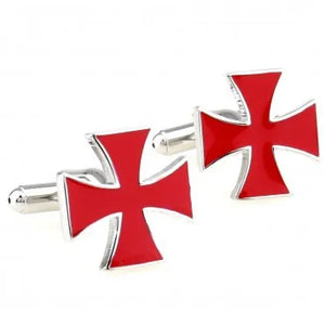Red Cross Cufflink Set - Retail Promotion