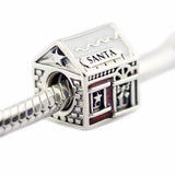 Santa Home Warm Sign DIY Beads for Silver 925 Charms Bracelets