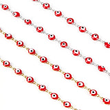 Evil Eye Pendant Necklace Lucky Choker Chain Jewelry