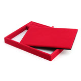 Red Flannel Watch Storage Tray