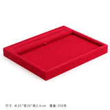 Red Flannel Watch Storage Tray