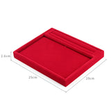 Red Flannel Watch Storage Tray