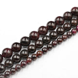 Red Garnet Natural Loose Beads DIY Charms Bracelet Necklace Accessories