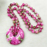 Hand-Carved Jade Pendant Necklace - Unisex Jewelry Accessory