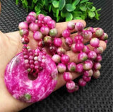 Hand-Carved Jade Pendant Necklace - Unisex Jewelry Accessory