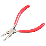 Red Handle Multifunctional Pliers Hand Tools Crimping Wire Cutters Folding