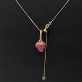 Red Strawberry Pendant Student Fresh Fruit Bag Pendant