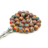 Red Malachite tasbih 33prayer beads Special Rosary Muslim Accessories