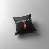 925 Silver Motorcycle Sports Car Charm Pendant