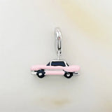 925 Silver Motorcycle Sports Car Charm Pendant