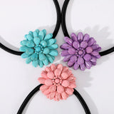 Red Pine Flower Ladies Collar Wedding Necklace Minimalist Style Floral Choker