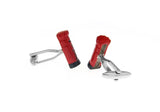 Red Copper Mail Box Cuff Links