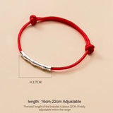 925 Silver Bamboo Bracelet for Women Adjustable Girls Minimalist