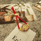 Rotatable Fire Wheel Geometric Circle Adjustable Bracelet