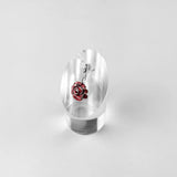 Red Rose Flower Charms Pendant 925 Sterling Silver Romantic Gift For Women Girls
