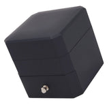 Red Rose Soft Flocking Jewelry Storage Case for Anniversary