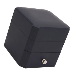 Red Rose Soft Flocking Jewelry Storage Case for Anniversary