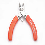 Red Stainless Steel DIY Jewelry Pliers Side Cutting Pliers 8.3x6.8x1.2cm