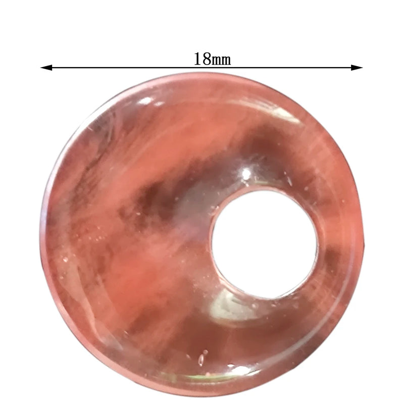 Red Stone 18mm Roundness Minerale Gemstone for Reiki Home Decoration