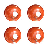 Red Stone 18mm Roundness Minerale Gemstone for Reiki Home Decoration