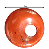 Red Stone 18mm Roundness Minerale Gemstone for Reiki Home Decoration