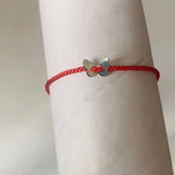 925 Silver Butterfly Anklet Bracelet Women's Leg Chain Jewelry
