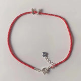 925 Silver Butterfly Anklet Bracelet Women's Leg Chain Jewelry